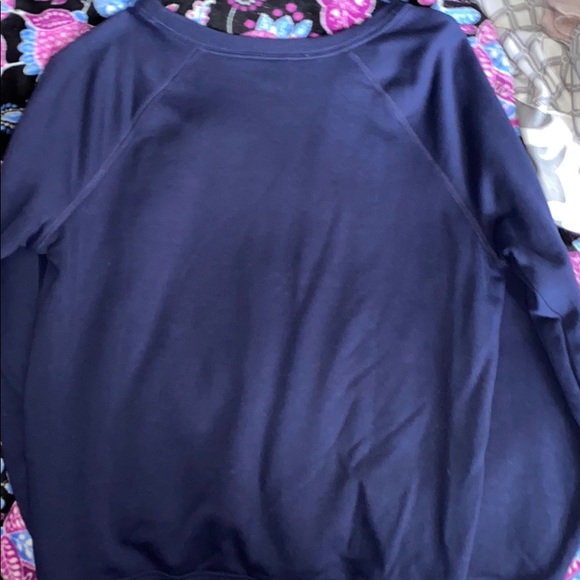 navy blue sweatshirt - Picture 2 of 3